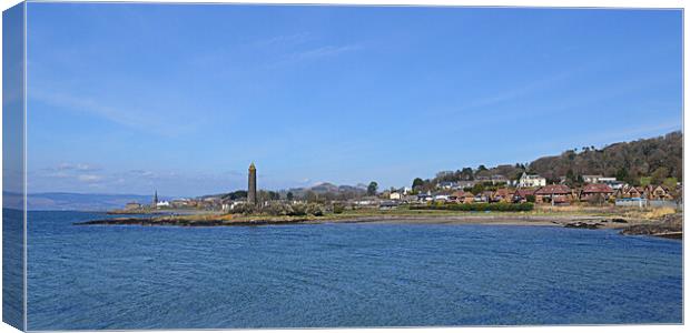 Largs Pencil and Largs Canvas Print by Allan Durward Photography