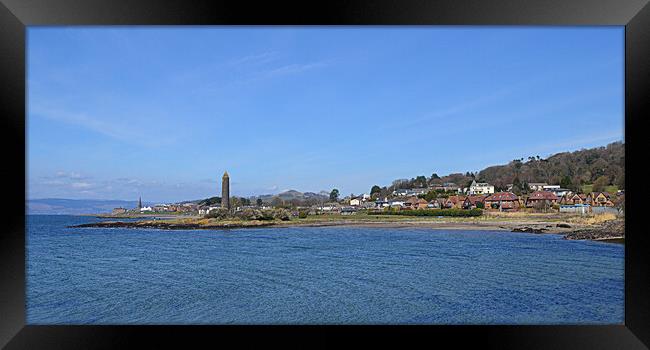 Largs Pencil and Largs Framed Print by Allan Durward Photography