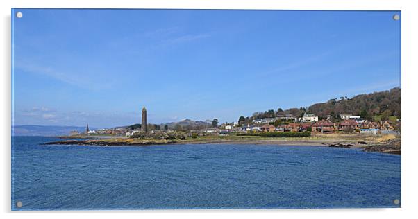 Largs Pencil and Largs Acrylic by Allan Durward Photography