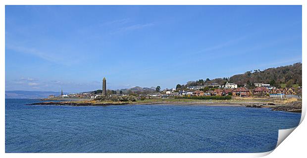 Largs Pencil and Largs Print by Allan Durward Photography