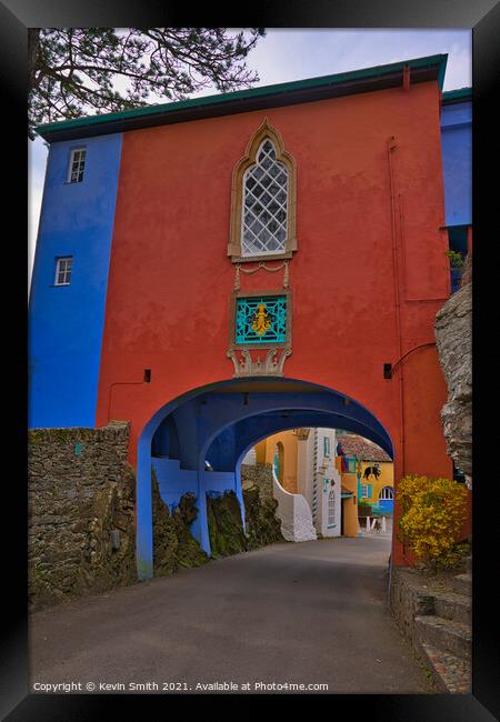 Portmeirion Architecture Framed Print by Kevin Smith