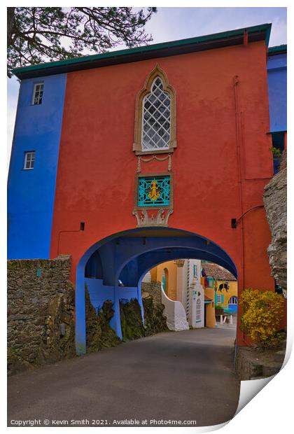 Portmeirion Architecture Print by Kevin Smith
