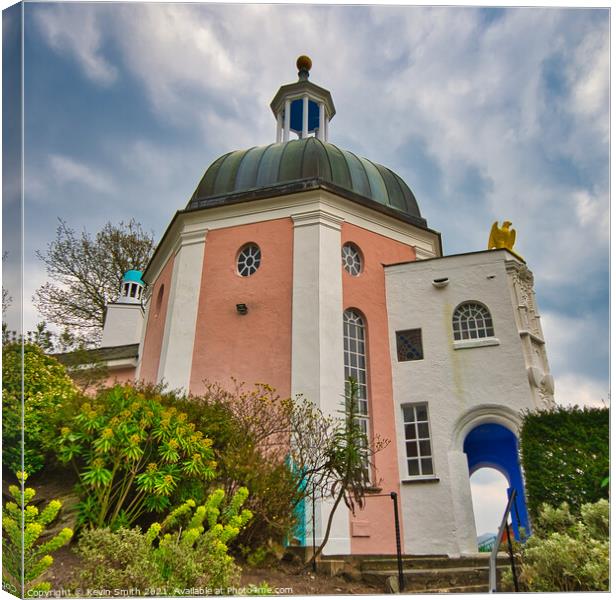 Portmeirion architecture Canvas Print by Kevin Smith