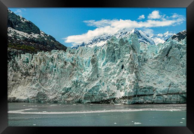 Margerie Glacier, Alaska, USA Framed Print by Mark Llewellyn