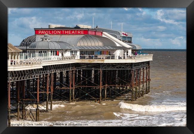 The Pavilion Theatre, Cromer Pier Framed Print by Chris Yaxley