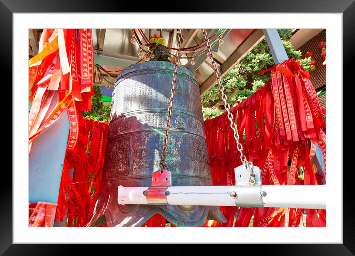 Toronto, Buddhist Cham Shan Temple on Bayview Avenue Framed Mounted Print by Elijah Lovkoff