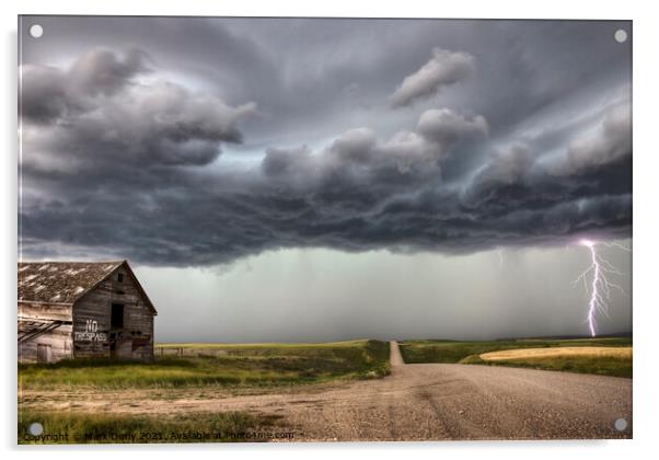 Summer Storm Canada Acrylic by Mark Duffy