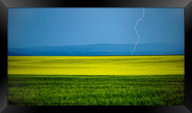 Summer Storm Canada Framed Print by Mark Duffy