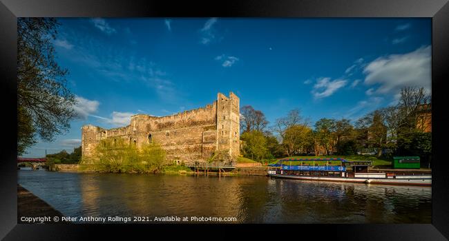 Newark Castle Framed Print by Peter Anthony Rollings