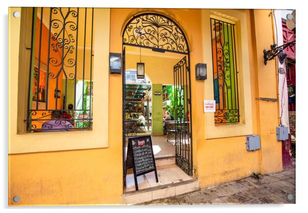 Scenic colorful Old Havana streets Acrylic by Elijah Lovkoff