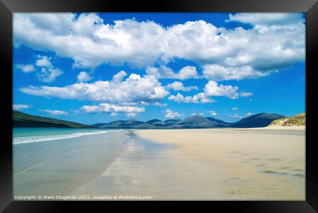 Luskentyre Beach, Isle of Harris, Scotland Framed Print by Photimageon UK