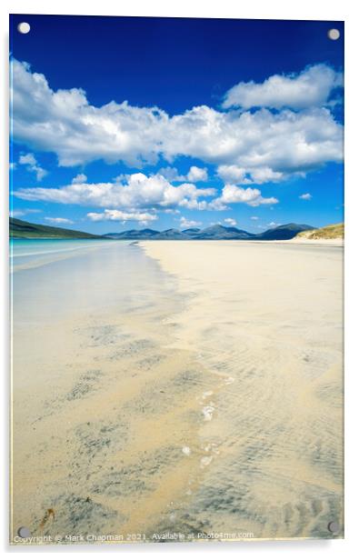 Luskentyre beach, Isle of Harris, Scotland Acrylic by Photimageon UK