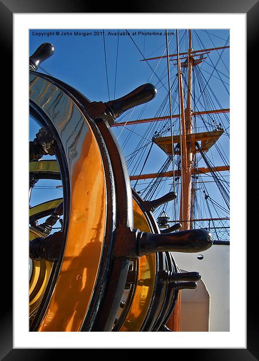 Before the mast. Framed Mounted Print by John Morgan
