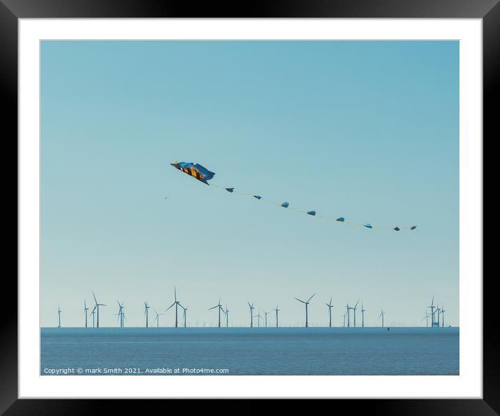 wind power Framed Mounted Print by mark Smith