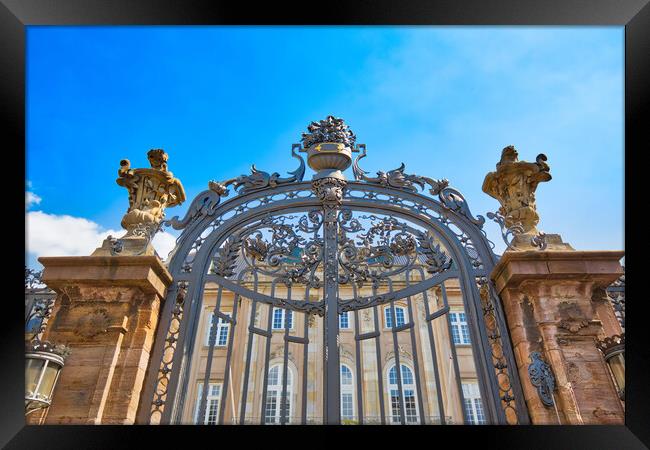 Copenhagen, Odd Fellow Palace in aristocratic neighbourhood  Framed Print by Elijah Lovkoff