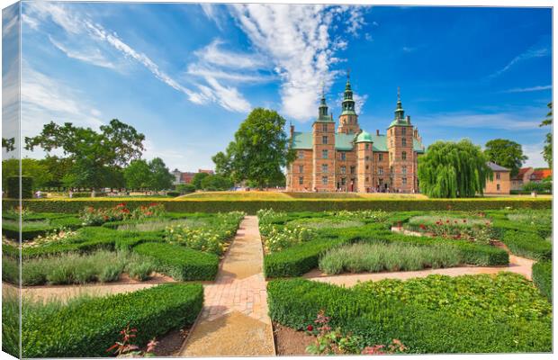 King Garden, the oldest and most visited park in Copenhagen Canvas Print by Elijah Lovkoff