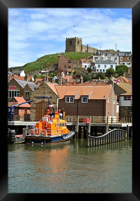 The Whitby Lifeboat Framed Print by graham young