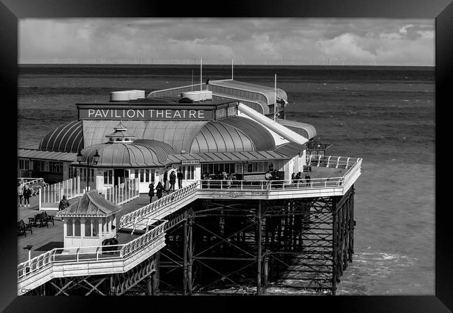 The Pavilion Theater on Cromer Pier Framed Print by Chris Yaxley