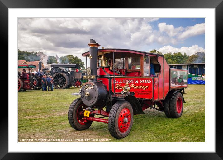 Foden KX 3340 No 13454 Samantha Framed Mounted Print by Wight Landscapes