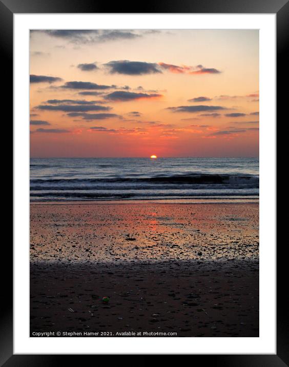 Here Comes the Sun Framed Mounted Print by Stephen Hamer
