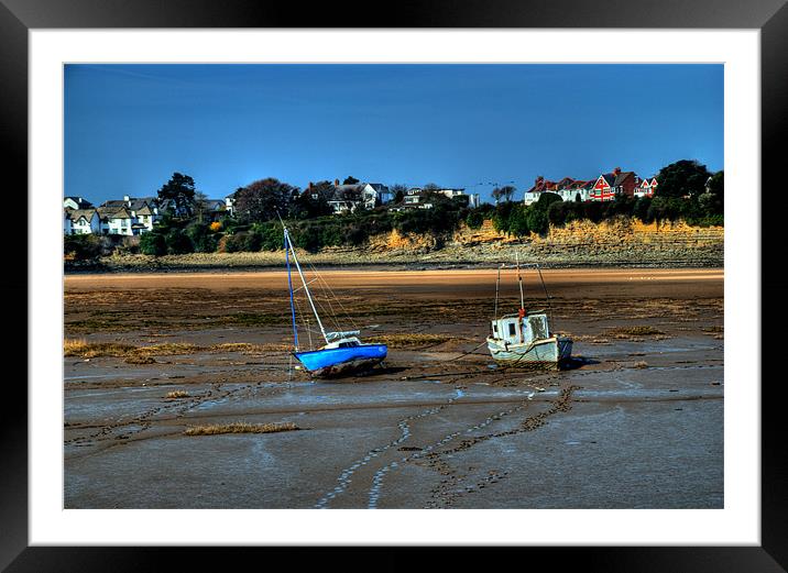 High and Dry Framed Mounted Print by Steve Purnell