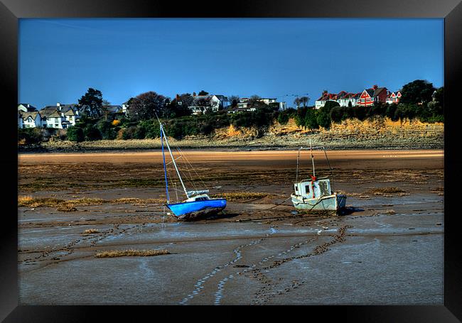 High and Dry Framed Print by Steve Purnell
