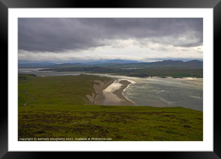 Five finger strand Framed Mounted Print by kenneth Dougherty