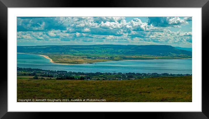 Magilligan point Framed Mounted Print by kenneth Dougherty