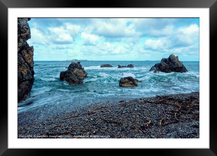 Malin head Framed Mounted Print by kenneth Dougherty