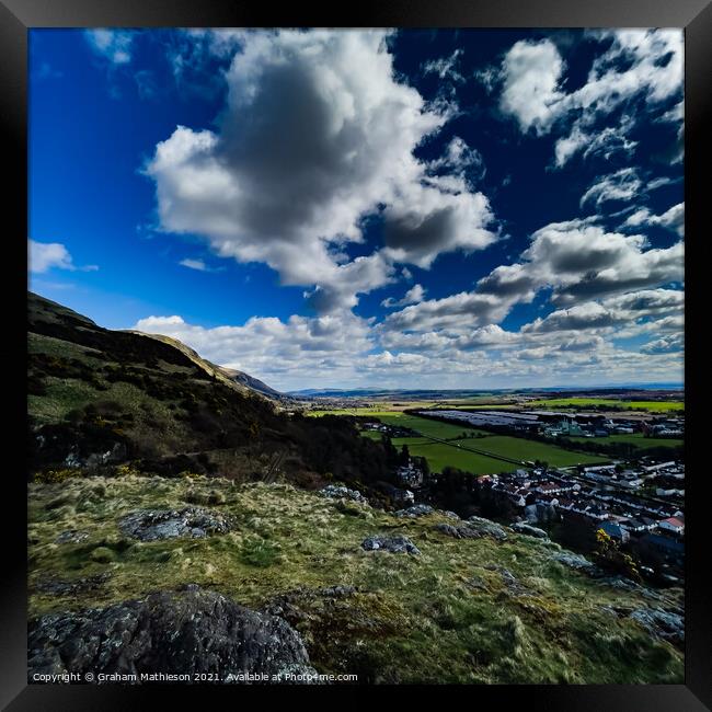 Clouds  Framed Print by Graham Mathieson