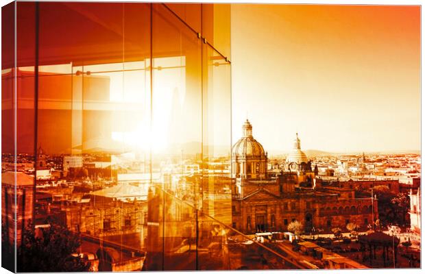 Guadalajara Cathedral (Cathedral of the Assumption of Our Lady) Canvas Print by Elijah Lovkoff