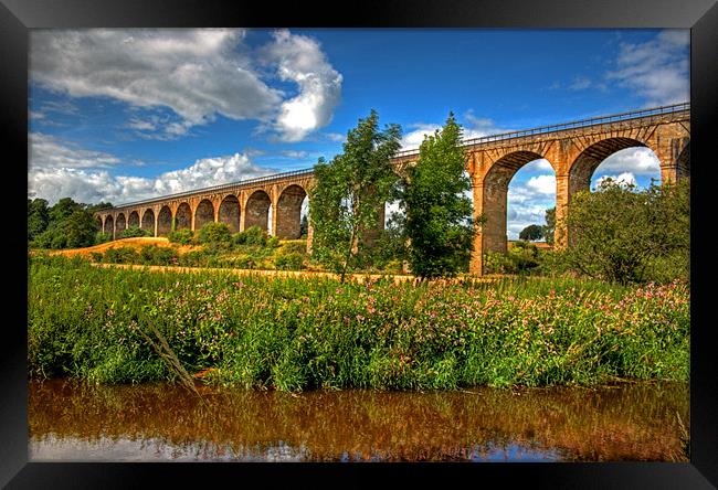 The Avon Viaduct Framed Print by Tom Gomez