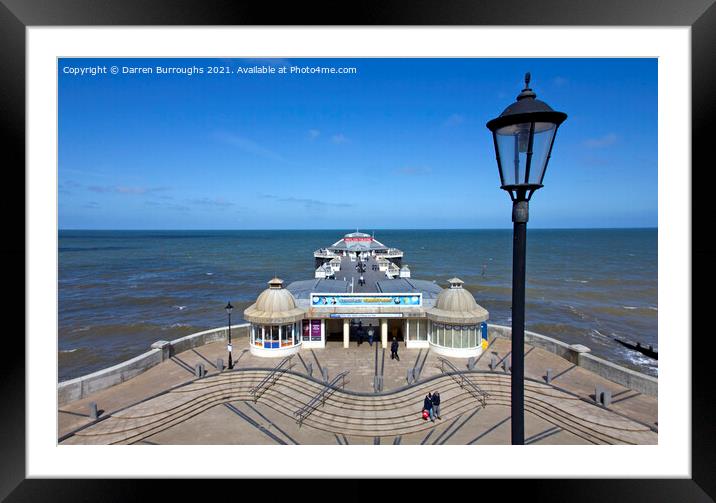 Cromer Pier Framed Mounted Print by Darren Burroughs