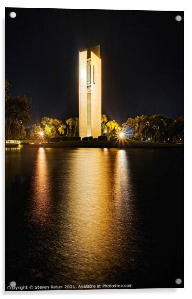 Carillon - Canberra - Australia Acrylic by Steven Ralser
