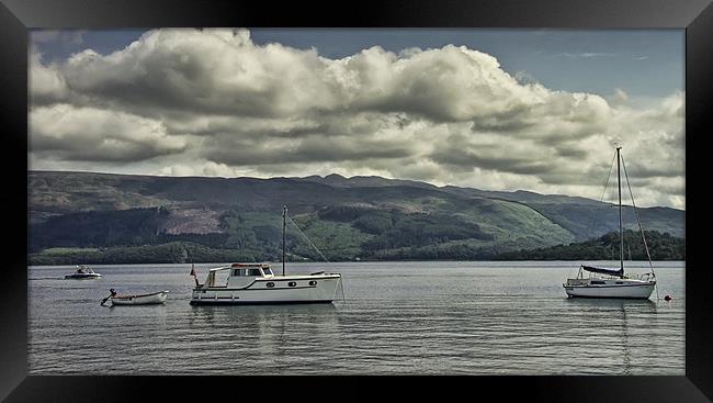 Cruising Loch Lomond Framed Print by Sam Smith