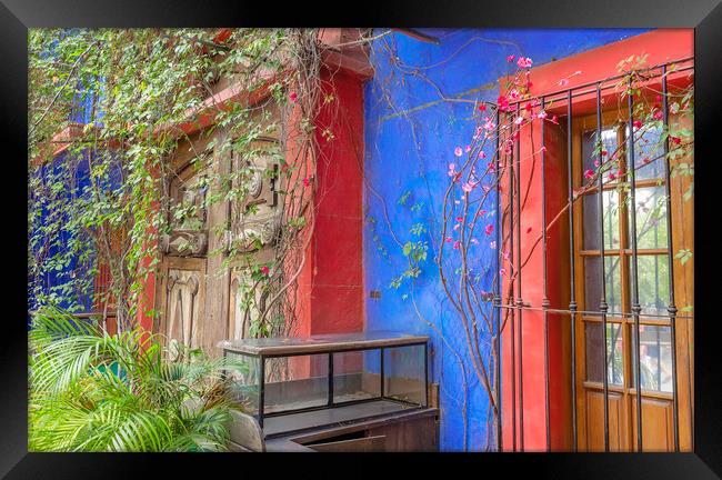Monterrey, colorful historic buildings Framed Print by Elijah Lovkoff