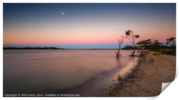 Maroochy Evening Print by Pete Evans