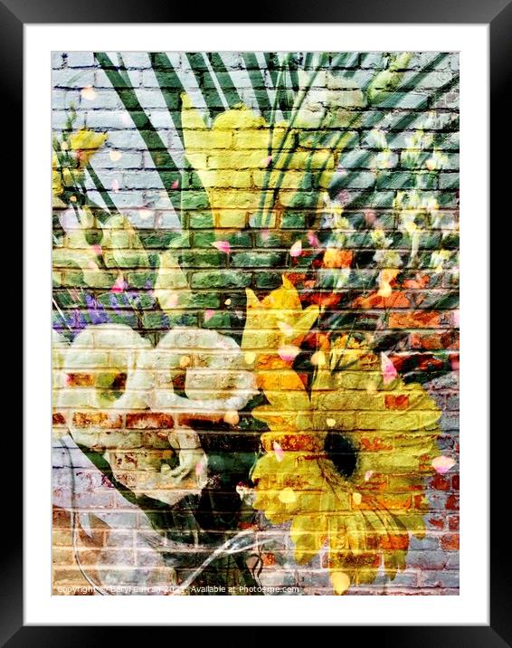 Blooming Creativity Framed Mounted Print by Beryl Curran