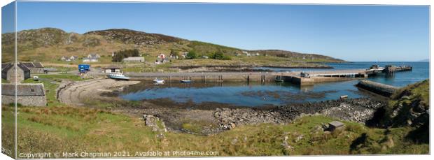 Scalasaig Harbour, Isle of Colonsay Canvas Print by Photimageon UK