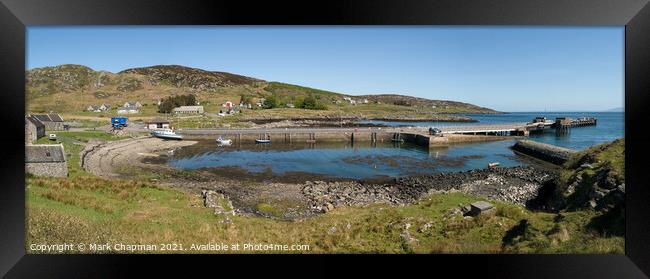 Scalasaig Harbour, Isle of Colonsay Framed Print by Photimageon UK