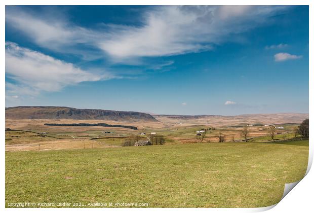 Towards Cronkley Scar from Forest in Teesdale (2) Print by Richard Laidler