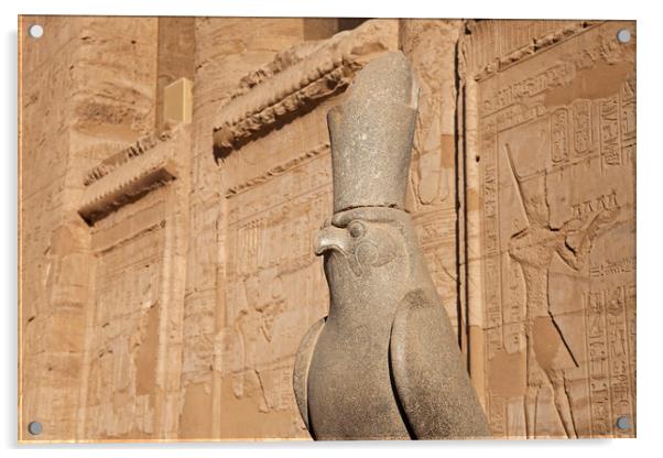 Temple of Edfu, Egypt Acrylic by Arterra 
