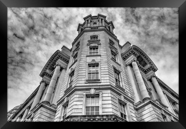 Port of Liverpool Building Framed Print by Philip Brookes