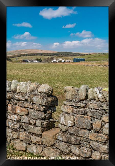 Path to Langdon Beck, Teesdale  Framed Print by Richard Laidler