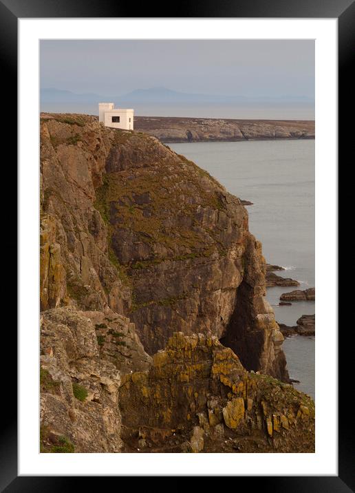 Ellin’s Tower on Anglesey Framed Mounted Print by Leighton Collins