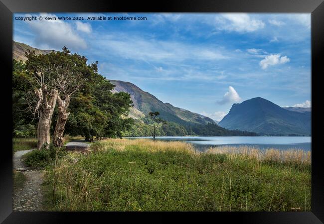 Buttermere Lake District in Cumbria Framed Print by Kevin White