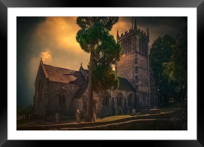 Eventide Framed Mounted Print by Chris Lord