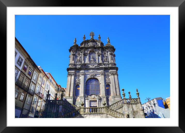 Beautiful Porto Churches Framed Mounted Print by Elijah Lovkoff