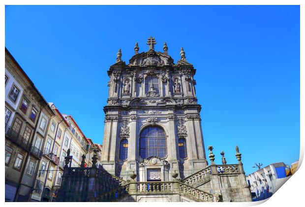 Beautiful Porto Churches Print by Elijah Lovkoff