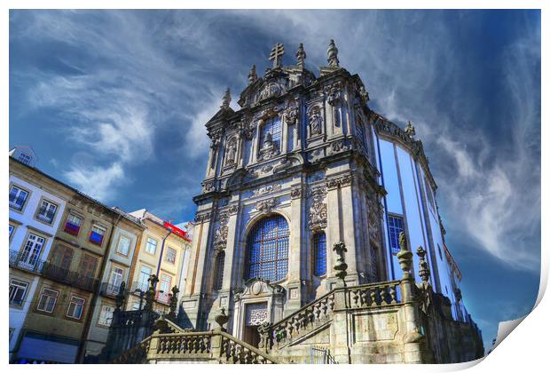 Beutiful Porto Churches Print by Elijah Lovkoff